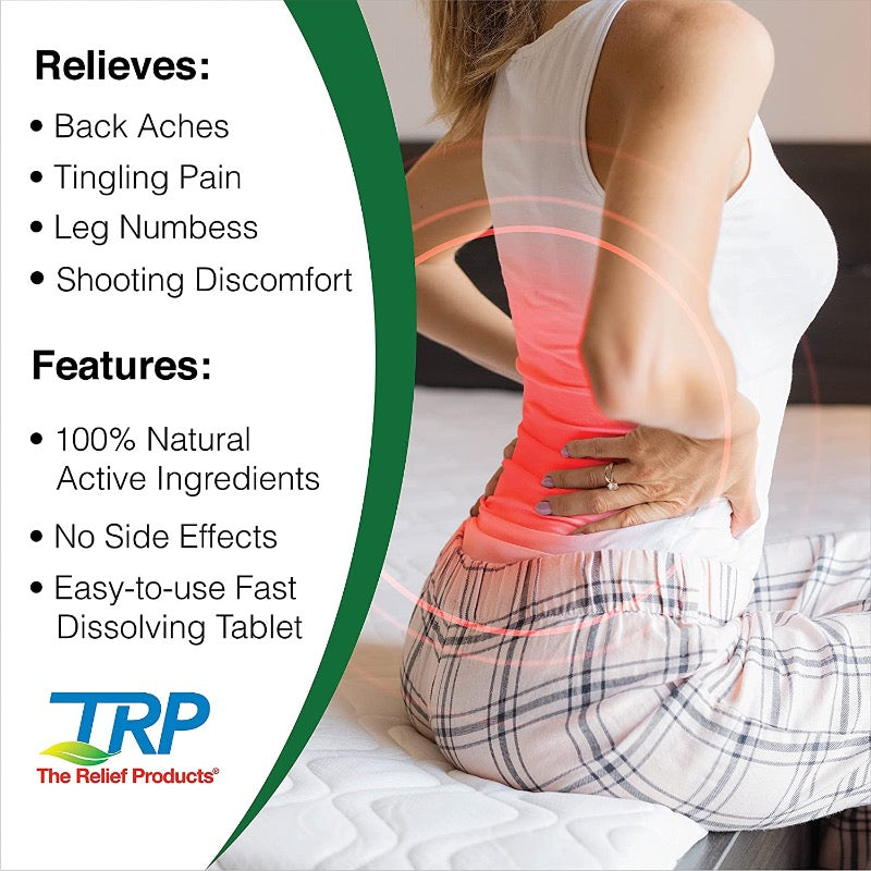 TRP Sciatica Therapy - Natural Formula for Sciatica Symptom Relief (70 Tablets) - Cozy Farm 