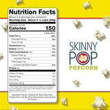Skinnypop White Cheddar Popcorn, Case of 12 - 4.4 Oz Bags