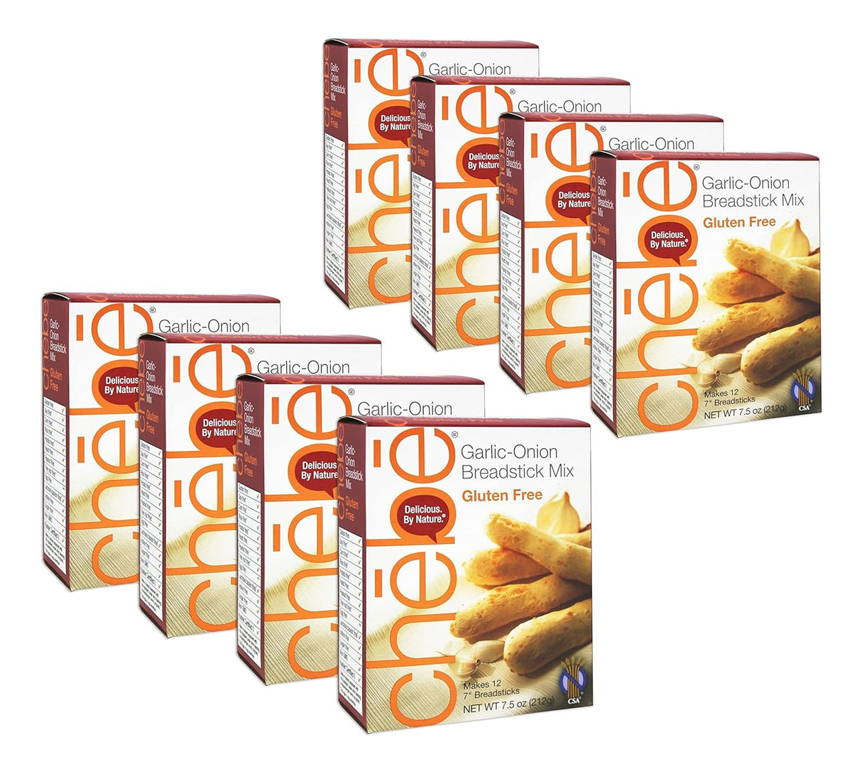 Chebe Bread Garlic & Onion Breadsticks, 8-Pack, 7.5 oz. Each