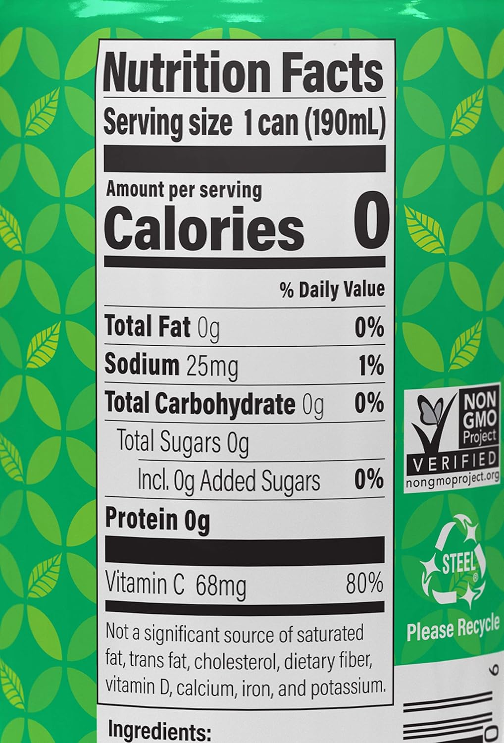 Ito En Sencha Green Tea Shot, Unsweetened, 6.4 oz, Pack of 30