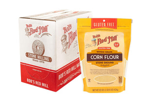 Bob's Red Mill Gluten-Free Corn Flour, 22 oz, Pack of 4