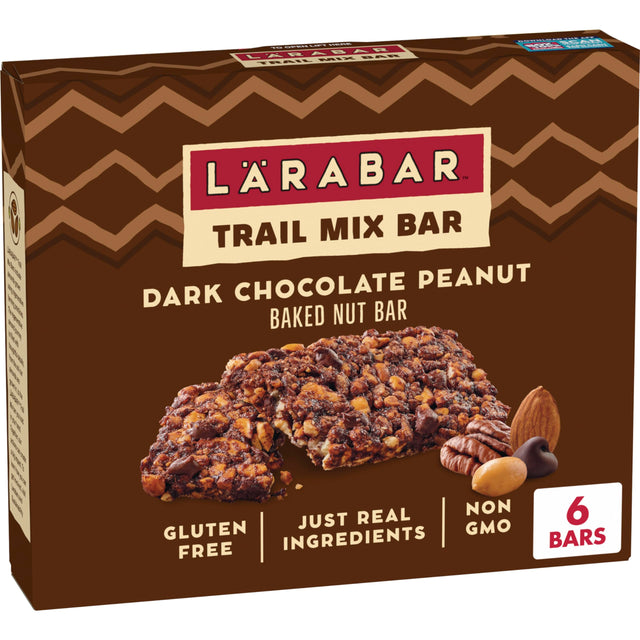Larabar - Trail Mix Dark Chocolate Peanut Bar, 1.06 oz (Pack of 16) - Gluten-Free Snack