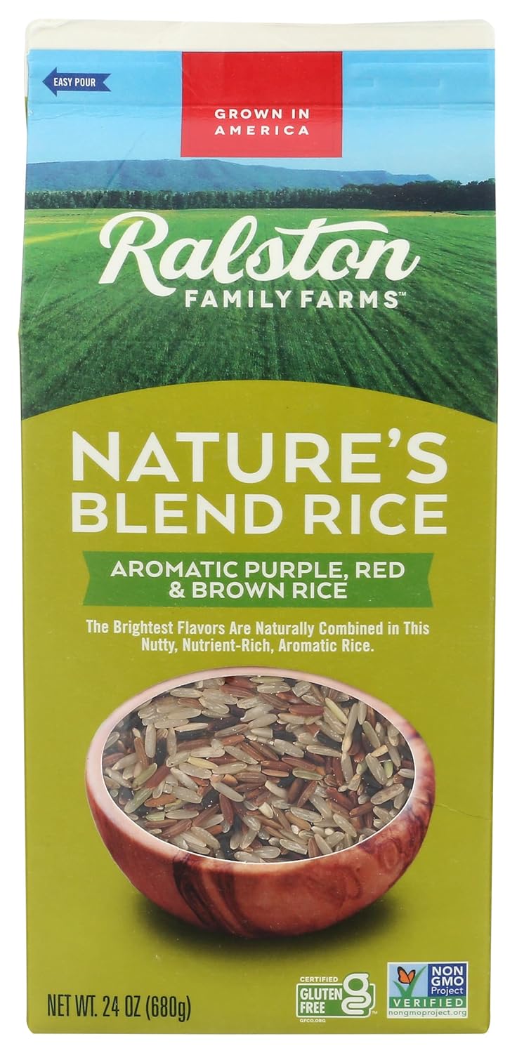 Ralston Family Farms Rice Nature's Blend, 24 oz. Bags, Case of 6