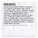 Sambazon Organic Amazon Energy Drink, Açai Berry Pomegranate, Low Calorie, 12 oz, Pack of 12