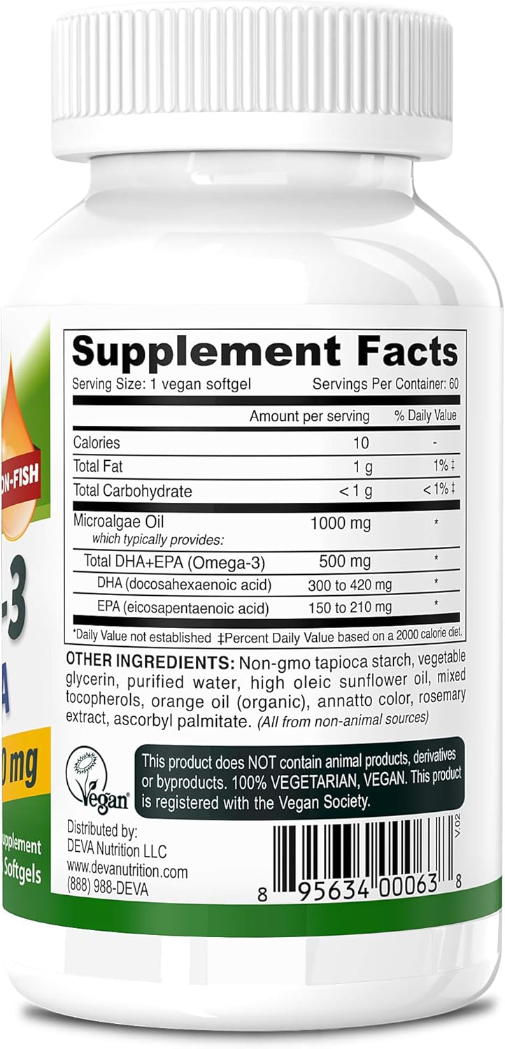 Supplement bottle with label showing 'Supplement Facts' and 'Other Ingredients'.