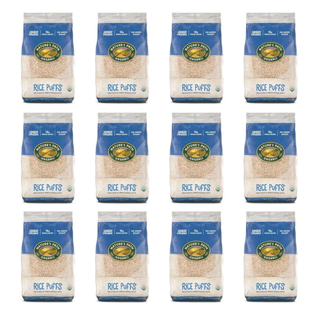 Nature's Path Organic Rice Puffs Cereal, 6 oz, Pack of 12