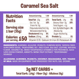 Munk Pack Keto Bar, Nut & Seed Caramel Sea Salt, Case of 12 (1.23 oz each) back