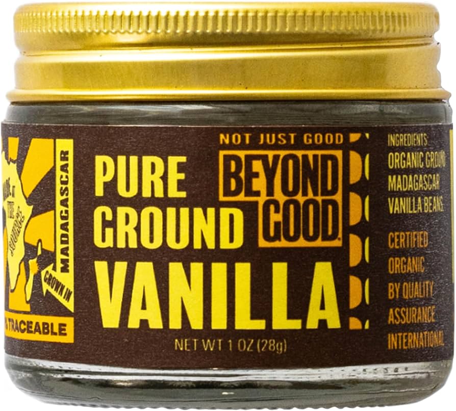 Beyond Good - Organic Vanilla Powder Madagascar, 1 oz (Pack of 4) - Gluten-Free Kosher
