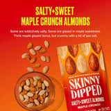 Skinnydipped Almonds, Maple Crunch Flavor – 4 oz (Case of 10)