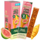 Solely Organic Mango & Guava Fruit Strips, 3.5 oz, Case of 8