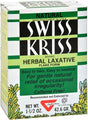 Box of Swiss Kriss Herbal Laxative with green and white design