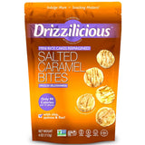 Drizzilicious - Salted Caramel Mini Rice Cakes, 4 oz (Case of 12) - Gluten-Free Snack