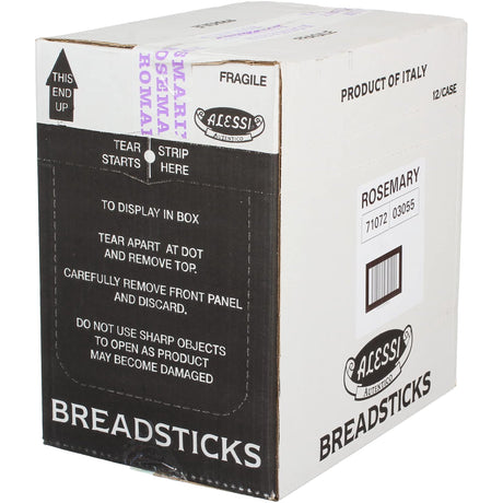 Alessi Premium Rosemary Breadsticks, 12-Pack, 3 Oz.