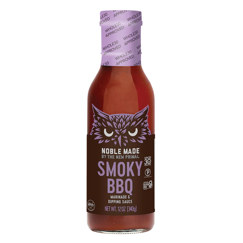 The New Primal (Pack of 6-12 Oz) BBQ Smoky Gluten Free Sauce - Cozy Farm 