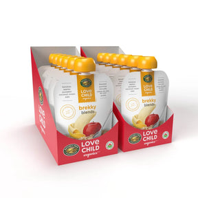 Love Child Organics Raspberry Beet Snack Bar, 4 oz (Pack of 8) - Gluten-Free Kosher
