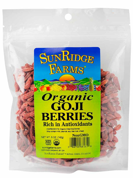 Sunridge Farms Premium Dried Goji Berries - 11 lb Case - Cozy Farm 
