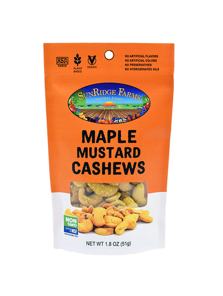 Sunridge Farms Cashews, Maple Mustard - 1.8 Oz - Cozy Farm 