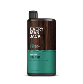Every Man Jack Body Wash, Sea Salt - 16.9 Fl Oz - Cozy Farm 