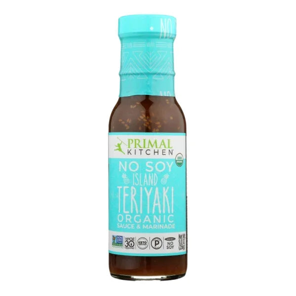 Primal Kitchen Teriyaki Island Sauce (No Soy, 9 Oz) - Case of 6 - Cozy Farm 