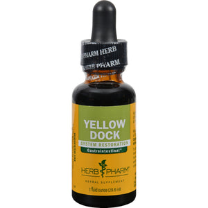 Herb Pharm Yellow Dock Tincture - 1 Fl Oz - Cozy Farm 