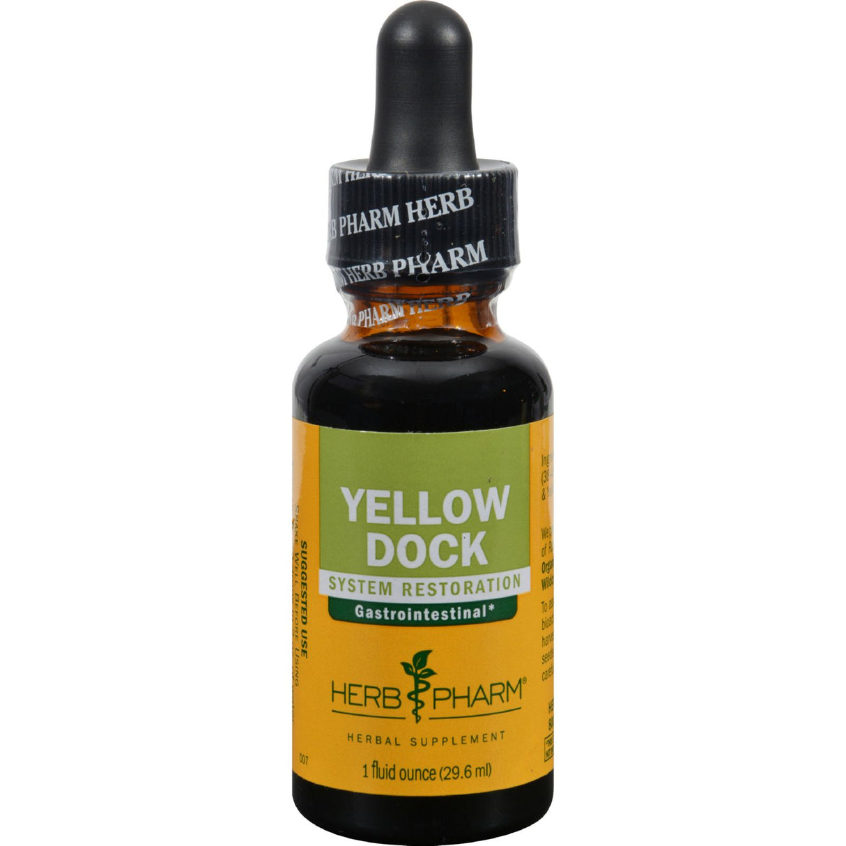 Herb Pharm Yellow Dock Tincture - 1 Fl Oz - Cozy Farm 