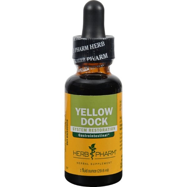 Herb Pharm Yellow Dock Tincture - 1 Fl Oz - Cozy Farm 