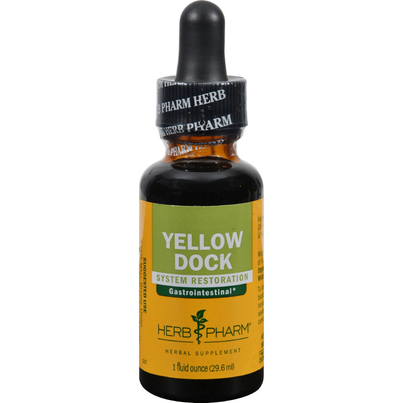 Herb Pharm Yellow Dock Tincture - 1 Fl Oz - Cozy Farm 