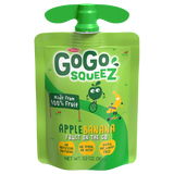 Gogo Squeez - Hap-tamz Apple Banana Squeeze (Pack of 6 4.3oz) - Cozy Farm 