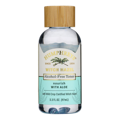 Humphreys Homeopathic Remedies Witch Hazel Toner with Aloe (Pack of 12 - 3.3 Fl Oz) - Cozy Farm 