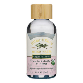 Humphreys Witch Hazel Rose Toner 12-Pack 3.3 Fl Oz - Cozy Farm 