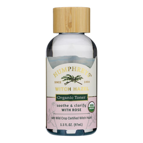 Humphreys Witch Hazel Rose Toner 12-Pack 3.3 Fl Oz - Cozy Farm 