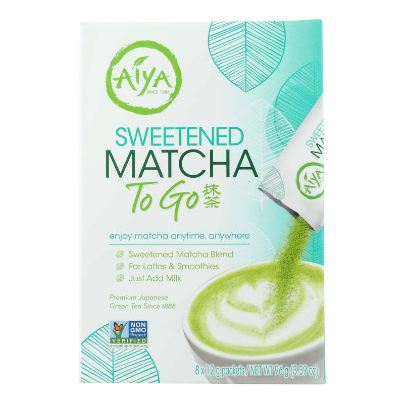 Aiya - Tea Stick Sweet Matcha (Pack of 6-8 Ct) - Cozy Farm 