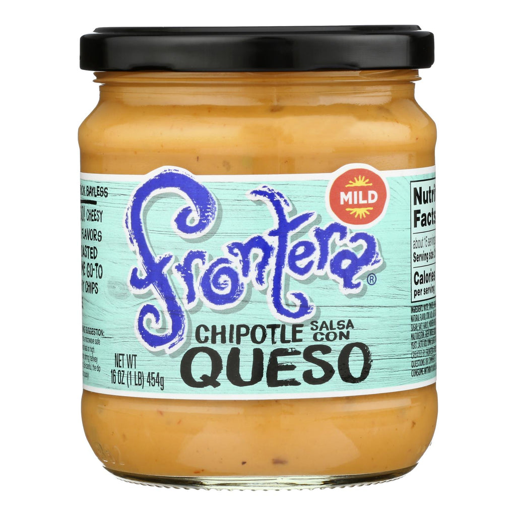 Jars  Frontera Foods - Salsa Chipotle Con Queso (Pack of 6-16oz Jrs) - Cozy Farm 