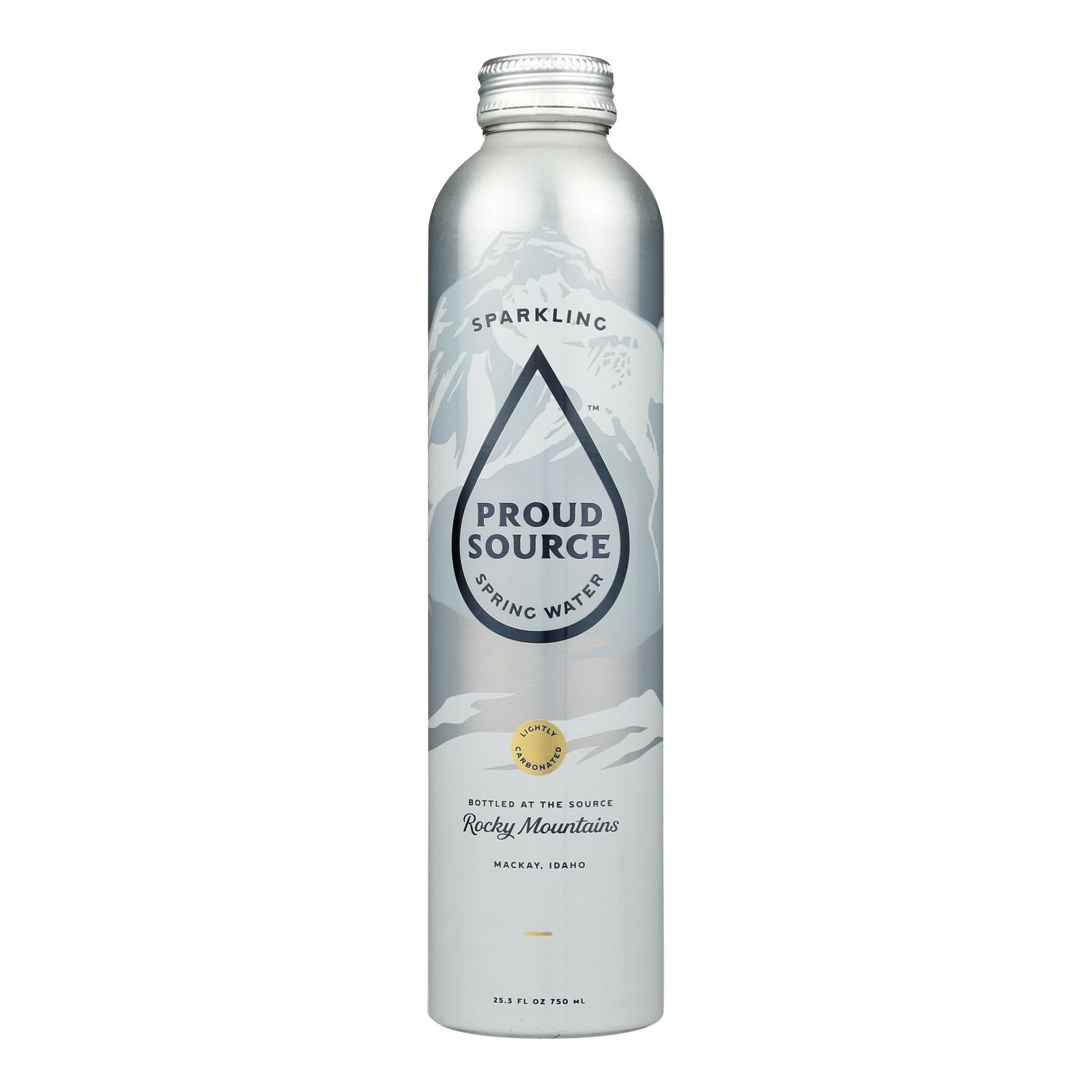Proud Source natural spring water (25.3 fl oz, Case of 12)