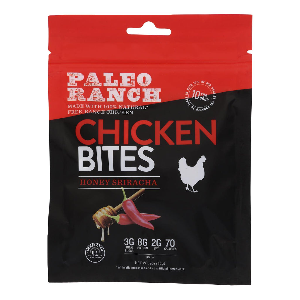 Paleo Ranch Chicken Bites Honey Sriracha (Pack of 8-2oz) - Cozy Farm 