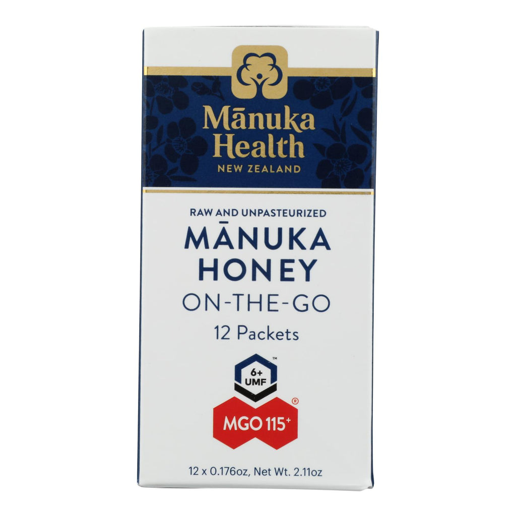 Manuka Health - Honey Manuka Go Mgo 115 - 1 Each-12 Ct - Cozy Farm 