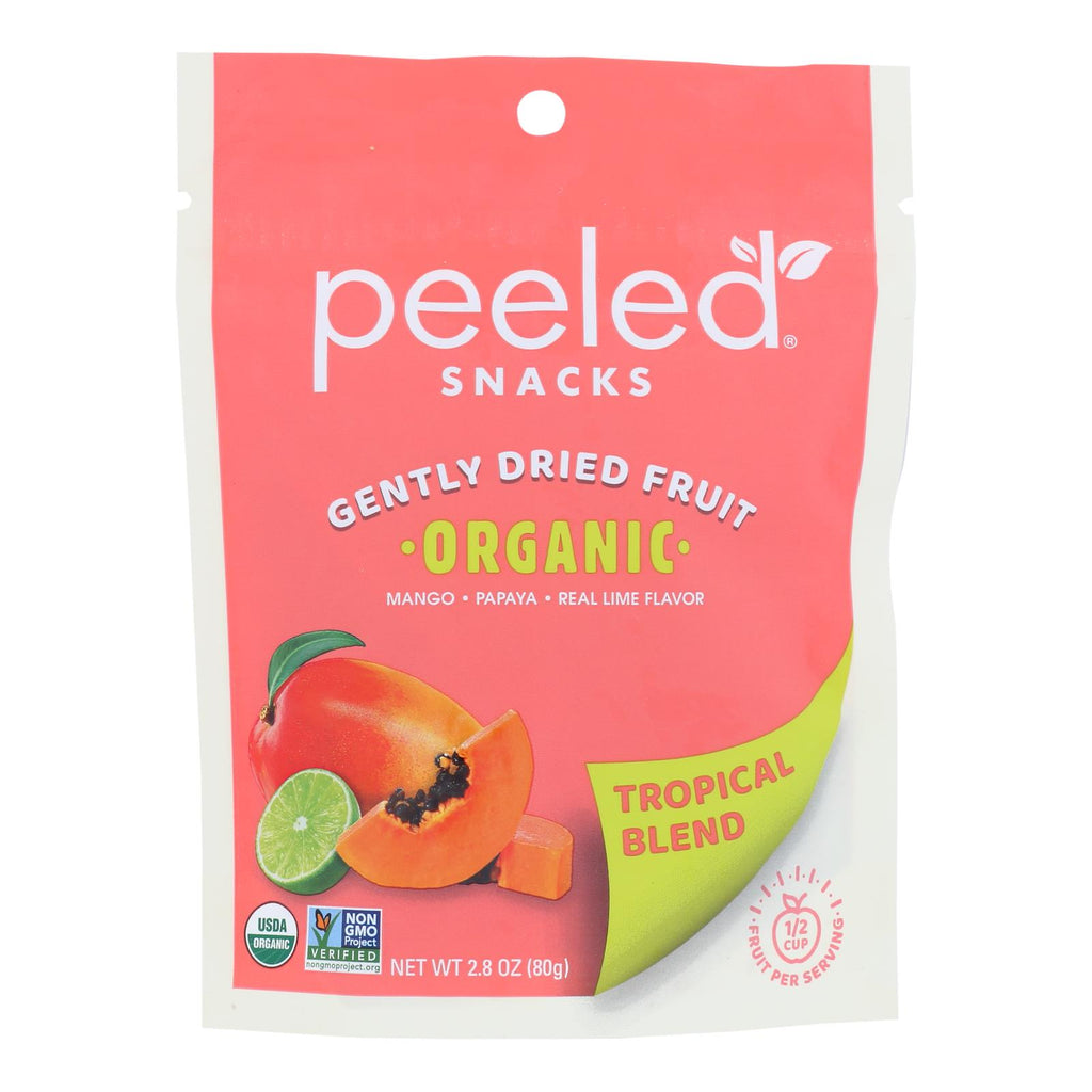 Bags  Peeled Snacks - Drd Frut Tropical Blnd (Pack of 12-2.8 Oz Bags) - Cozy Farm 
