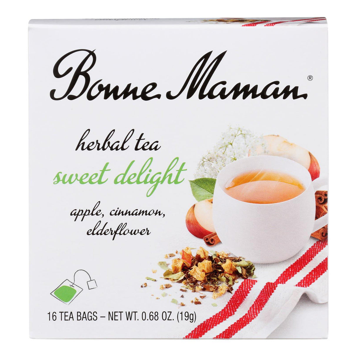 Bonne Maman Tea Herbal Sweet Delight (Pack of 8-16 Bags) - Cozy Farm 