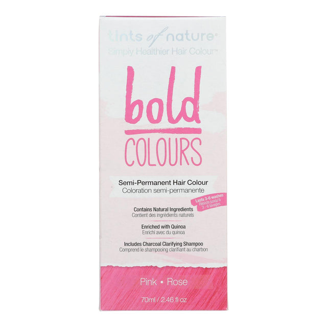 Tints of Nature Semi-Permanent Pink Hair Color - 2.46 Fl Oz - Cozy Farm 