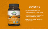 Organic India Turmeric Formula Supplement, 90 Vegetarian Capsules