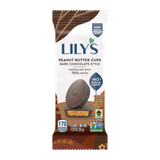Lily's 无糖黑巧克力花生酱杯，1.25 盎司，2 包（12 盒）