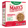 Box of Mary's Gone Crackers Original Crackers with a cookie on the label.
