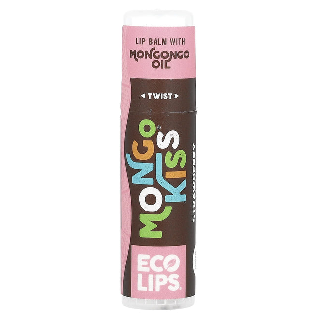 Ecolips - Organic Mongongo Oil Lip Balm, 0.25 oz (Pack of 15) - GMO Free