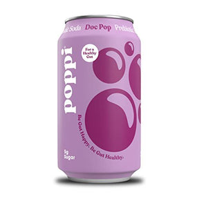 Poppi Prebiotic Soda Doc Pop, 12oz Case of 12 - Cozy Farm 
