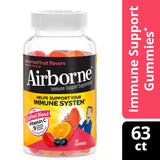 Airborne Assorted Fruit Gummies (Pack of 63) - Cozy Farm 