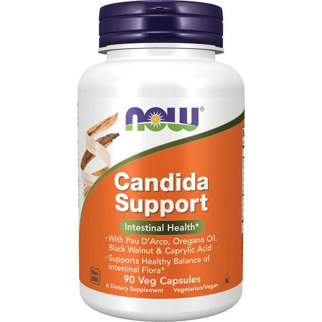 Now Foods Candida Clear, 90 Veg Capsules - Yeast Balance Support