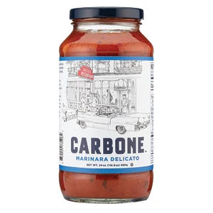 Carbone Marinara Delicato Sauce, 6 x 24 oz Jars - Cozy Farm 