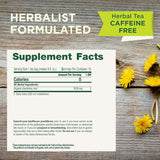 Traditional Medicinals Organic Roasted Dandelion Root Herbal Tea, 16 Tea Bags, Case of 6