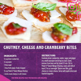 Patak's Mild Sweet Mango Chutney, Authentic Indian, Gluten-Free, Case of 6 (12 oz)