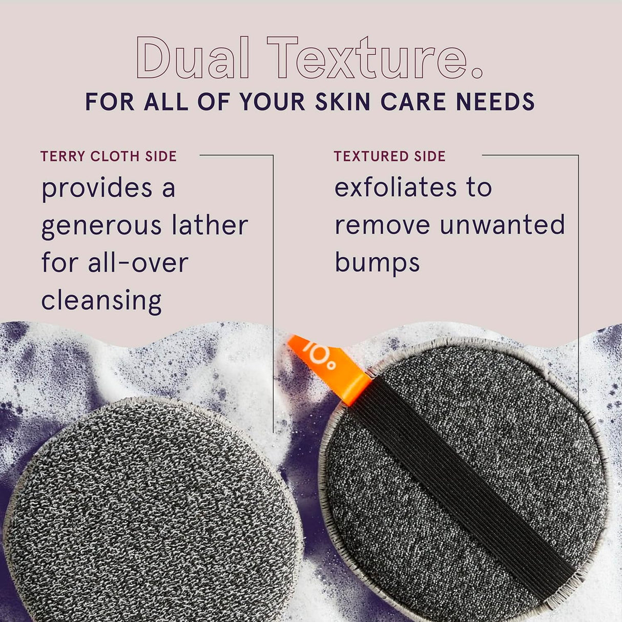 Clean Logic Detox Charcoal Body Exfoliator, Dual Texture, Pack of 3